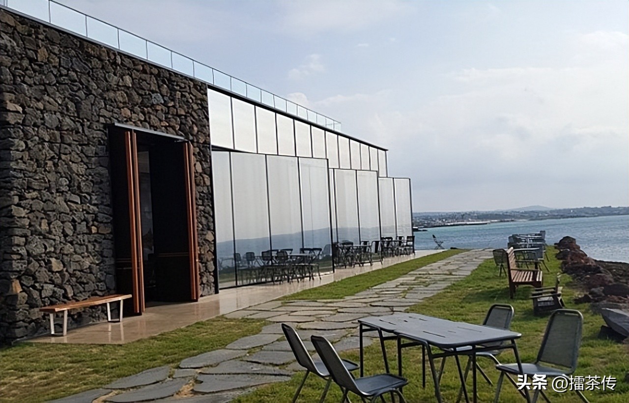 济州岛有海水的咖啡厅,济州海边咖啡厅
