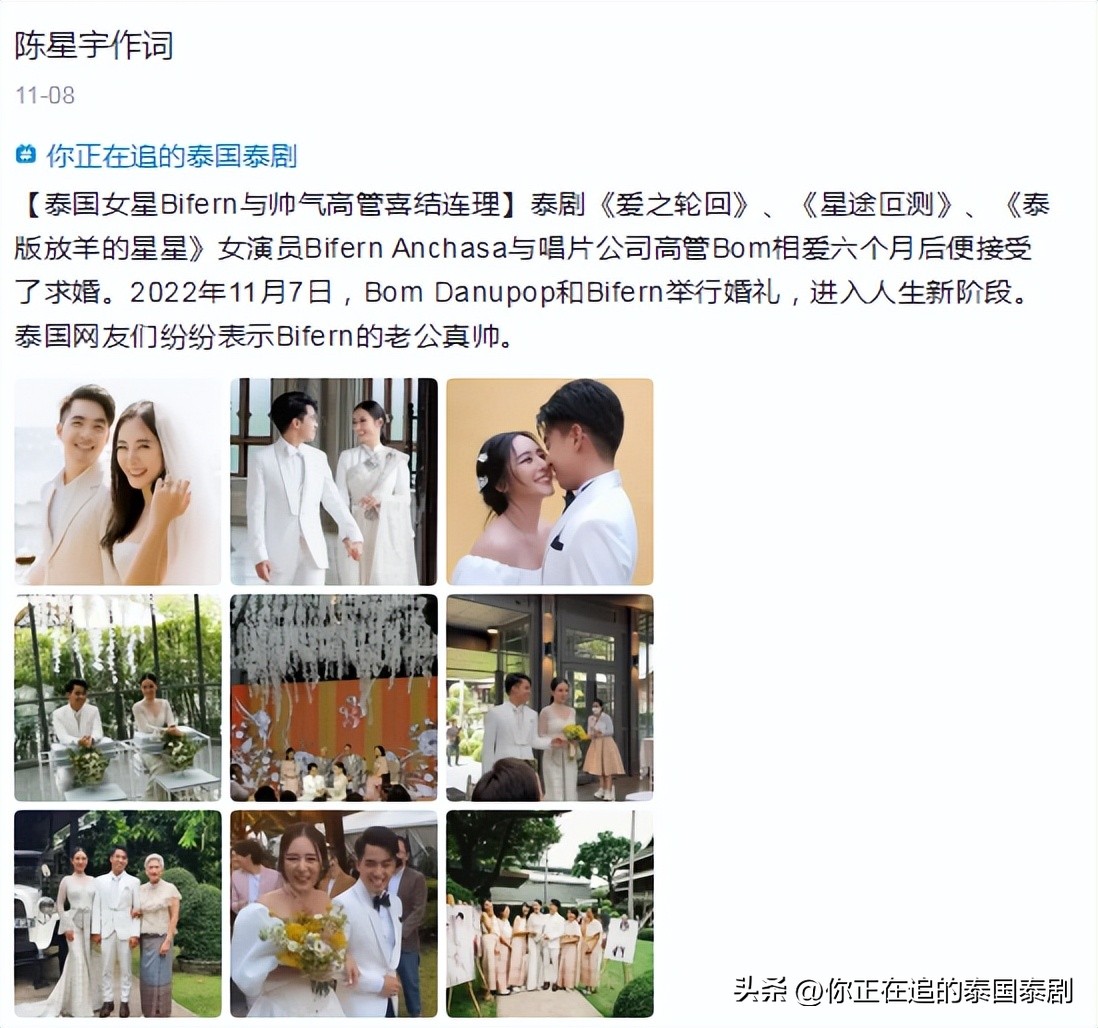 泰国人评论陈星宇,泰国评论陈星宇