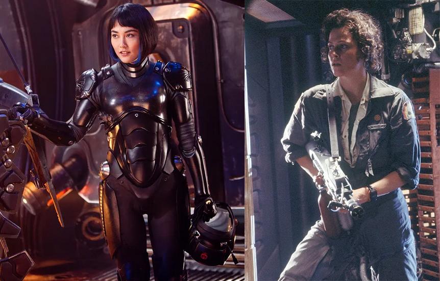 紧身制服别硬穿,曲线差异很明显,有的飒爽,有的是来搞笑的吧