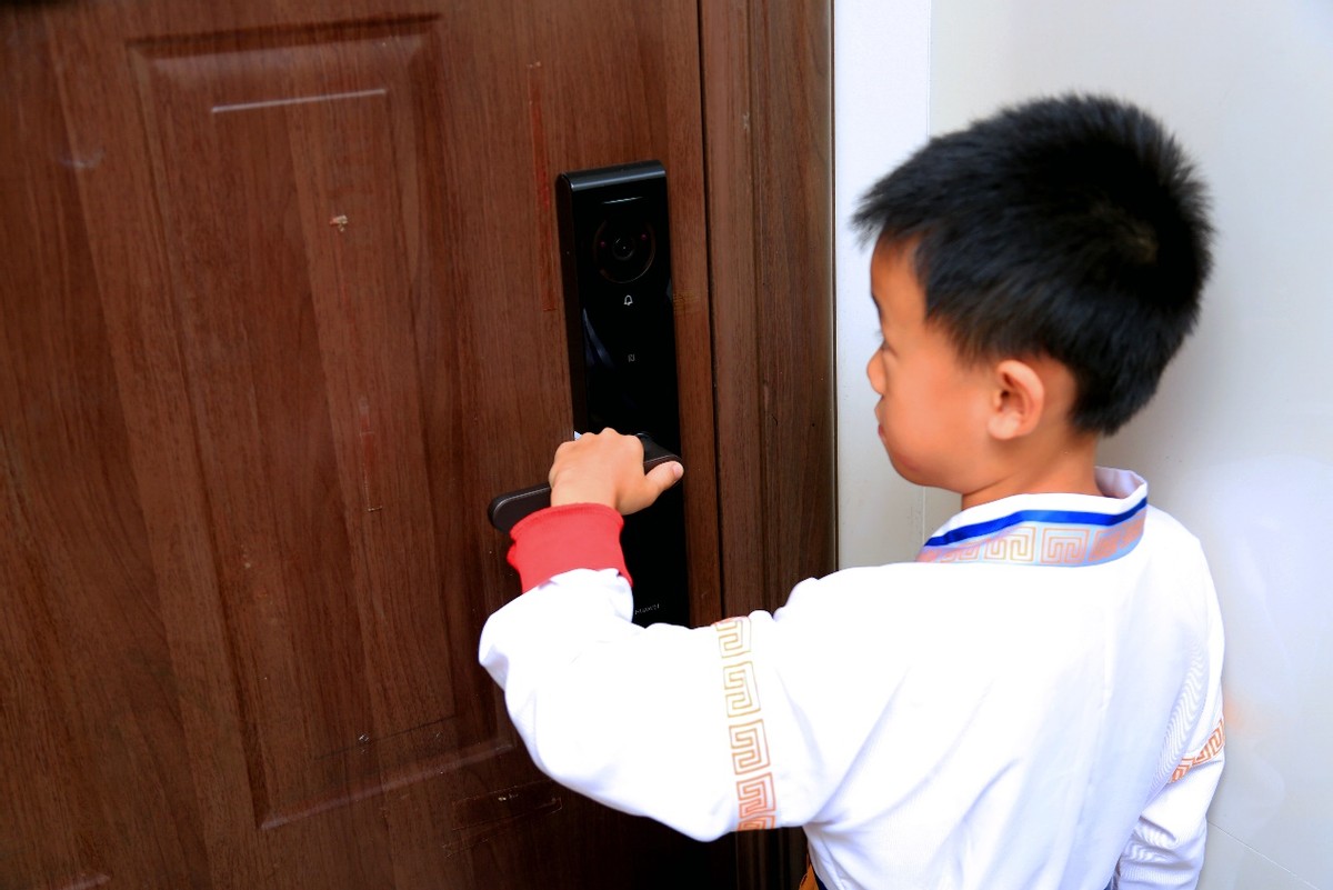 华为门锁se猫眼版使用,华为智能门锁se猫眼版锁舌