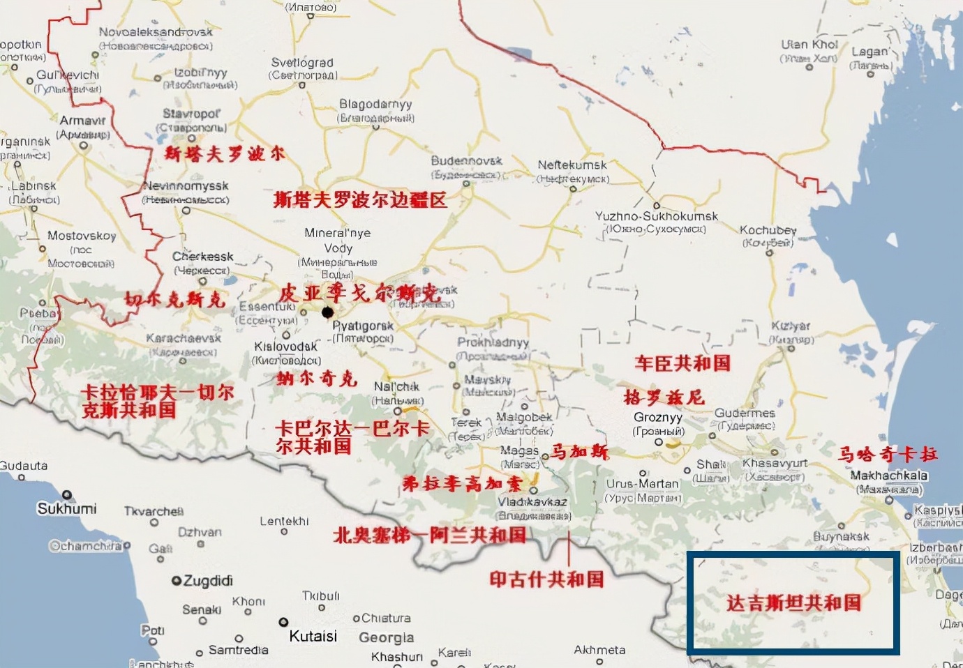 俄罗斯达吉斯坦共和国面积,俄罗斯与达吉斯坦共和国