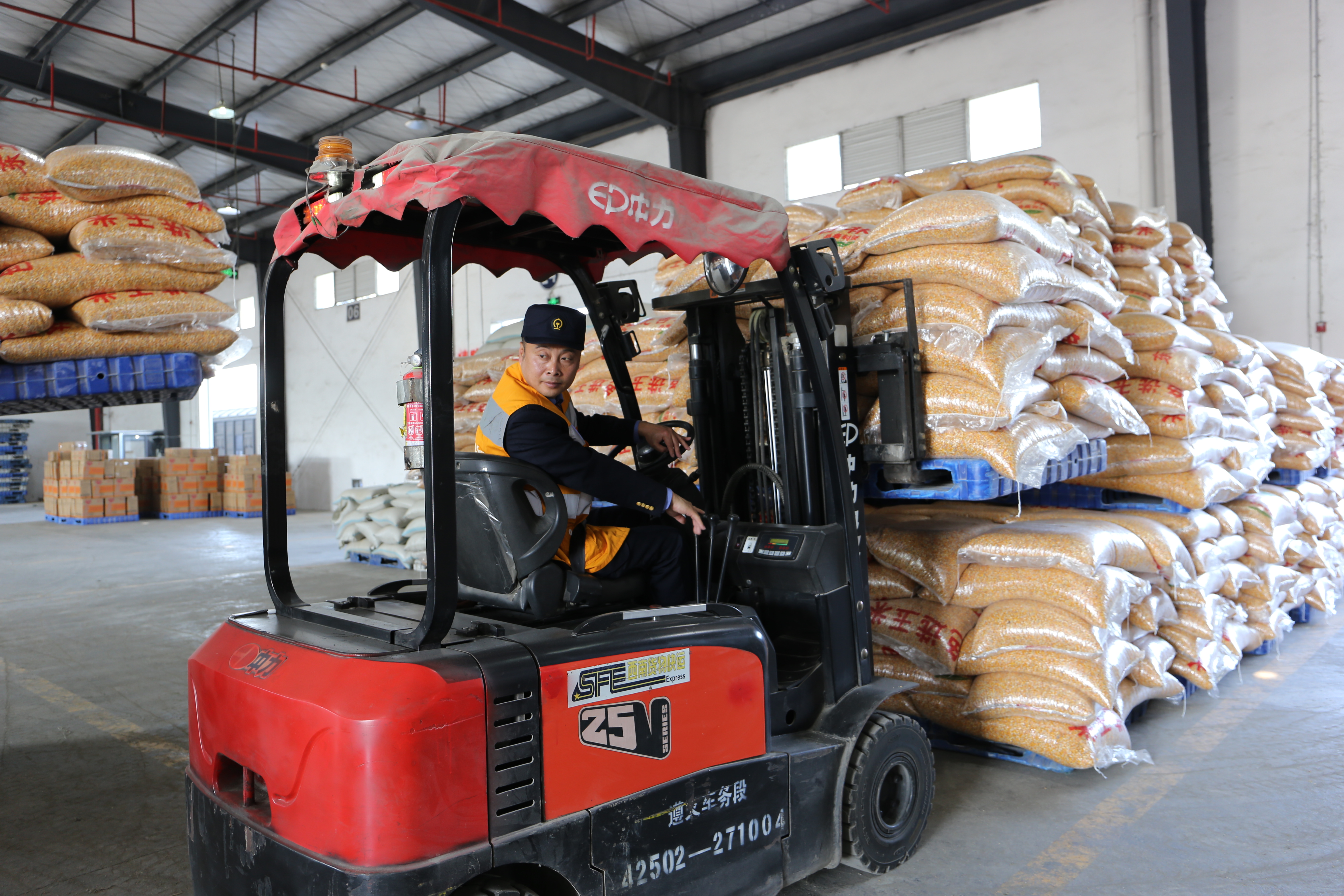 交广会客厅｜春节不打烊“巧手快叉”保障民生物资运输