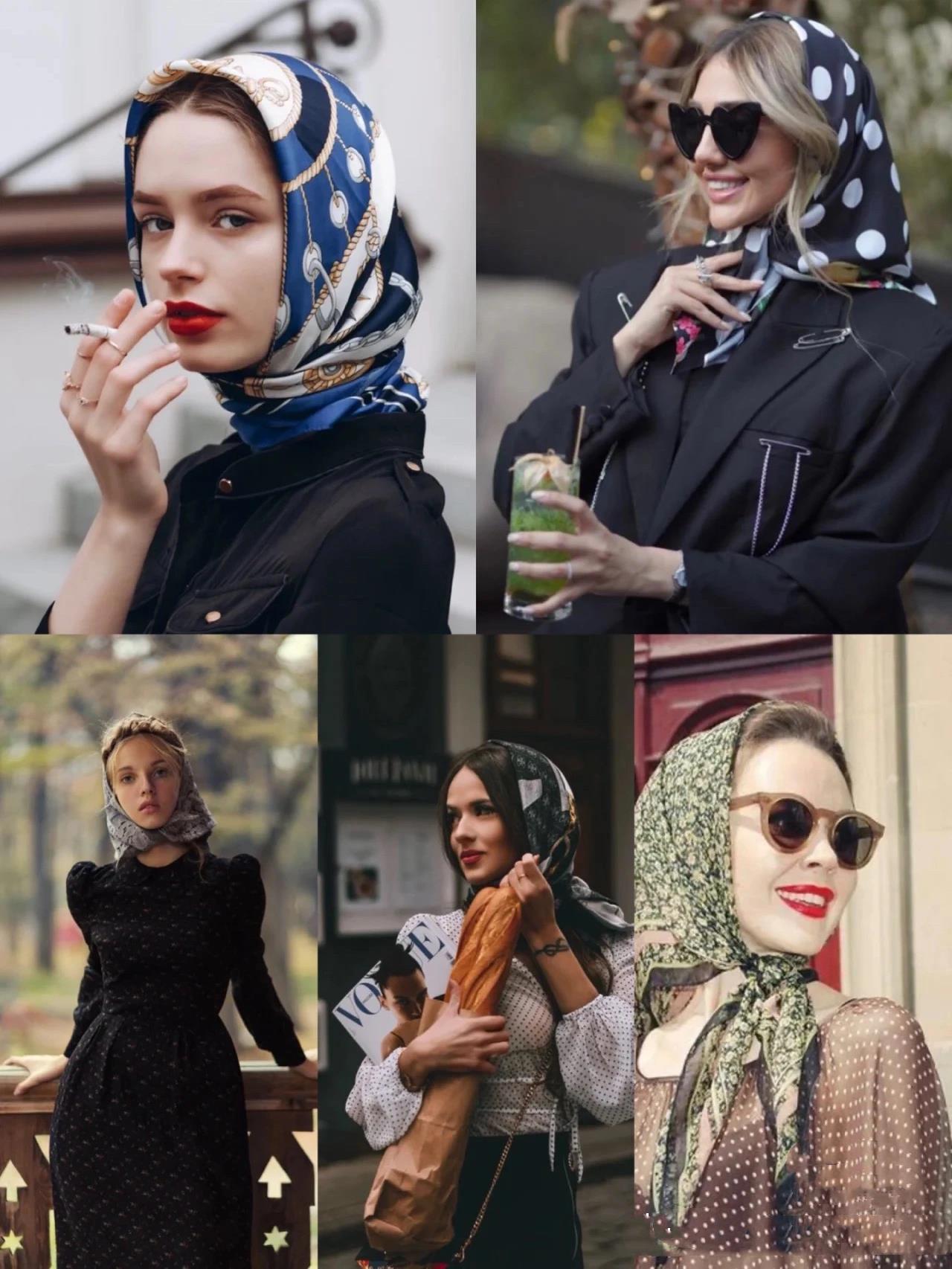 什么样的丝巾好看又百搭,夏天怎么可以少了饰品