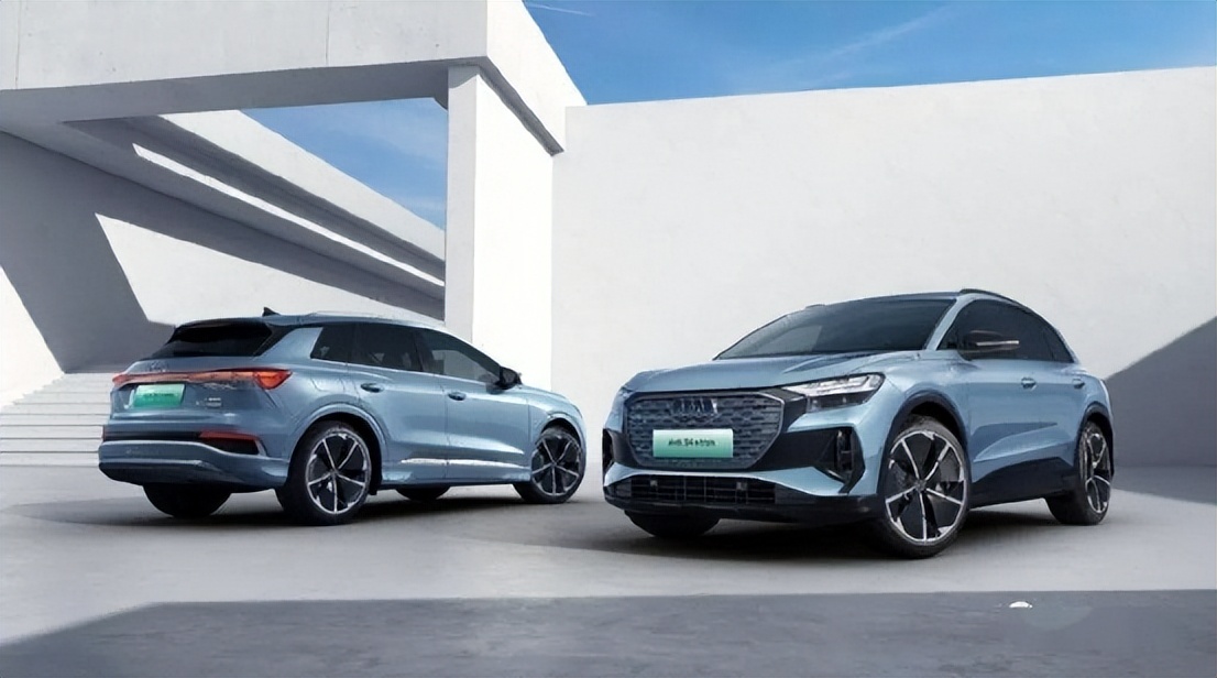 新2022奥迪q440e-tron电动suv,奥迪q4e-tron和q4etron轿跑
