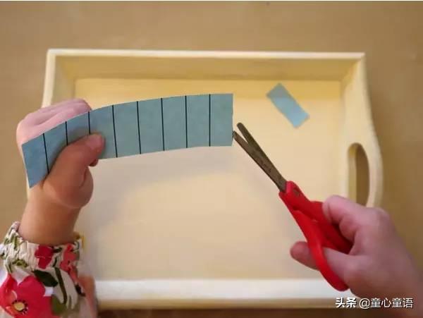 蒙氏教具手工区,蒙氏圆教具