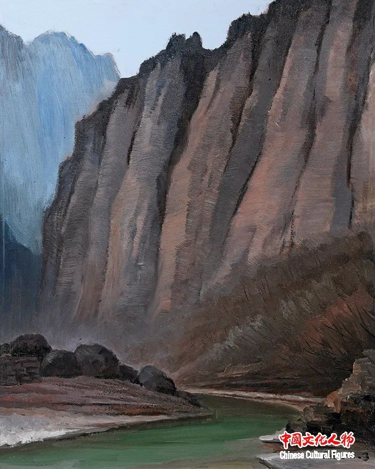 韩玉臣太行山写生油画水平,韩玉臣美术展