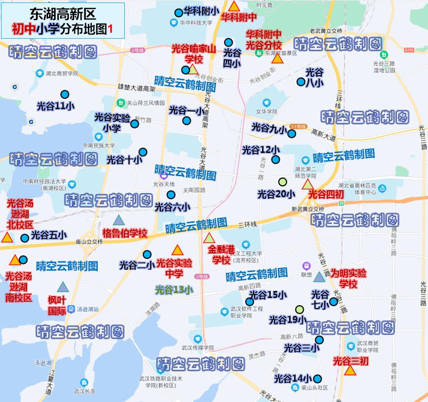 武汉光谷教育格局,武汉东湖高新区小学能择校吗