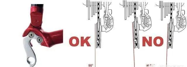 山地车尾钩是通用的吗,山地车尾钩矫正