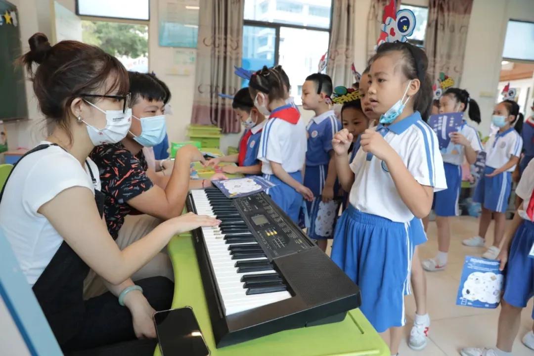 田寮小学一、二年级开展学科素养游考评价活动