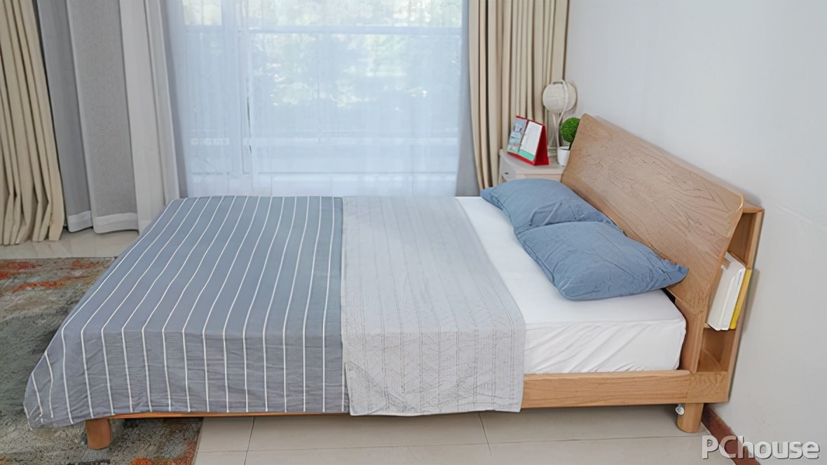 源氏木语竖琴实木床真实评测,源氏木语实木床测试