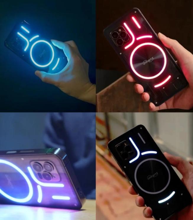 后盖发光的新款手机,透明后盖手机有什么坏处