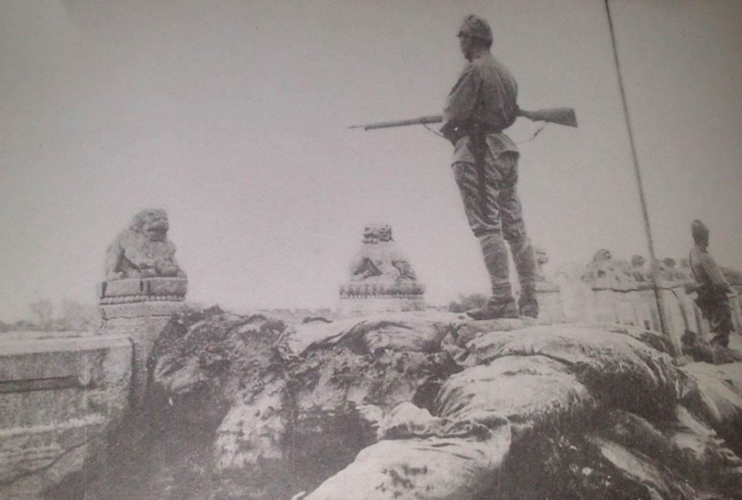 七七事变的抗战老照片,老照片日军镜头下的七七事变