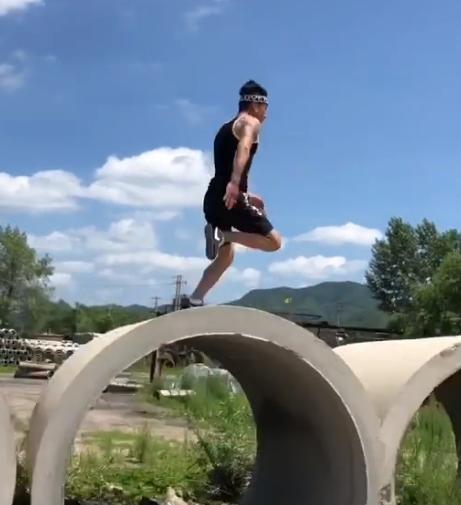 通背拳传人张伟丽,张伟丽拜访中国通背拳传承人