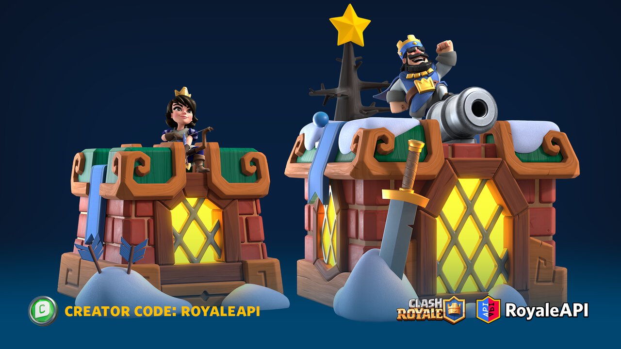 皇室战争最新赛季国王塔皮肤,皇室战争皇家塔皮肤新春免费获得