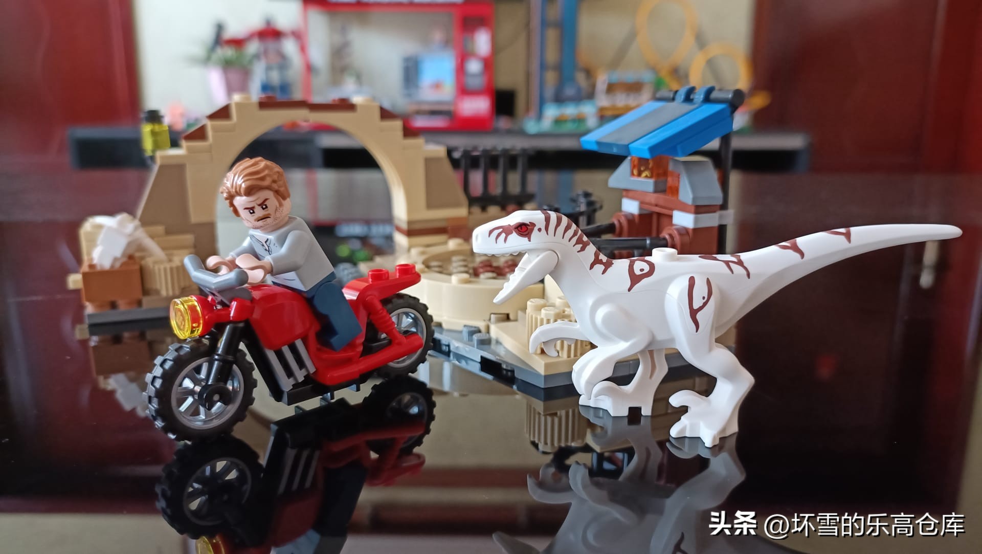 乐高侏罗纪世界暴虐迅猛龙暴走,乐高侏罗纪世界暴虐龙追逐系列