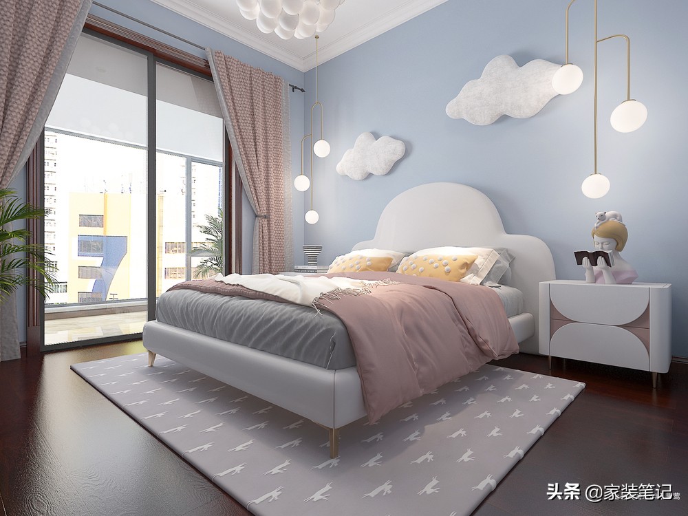 100平方年轻夫妻装修风格,夫妻卧室装修效果图简约大气