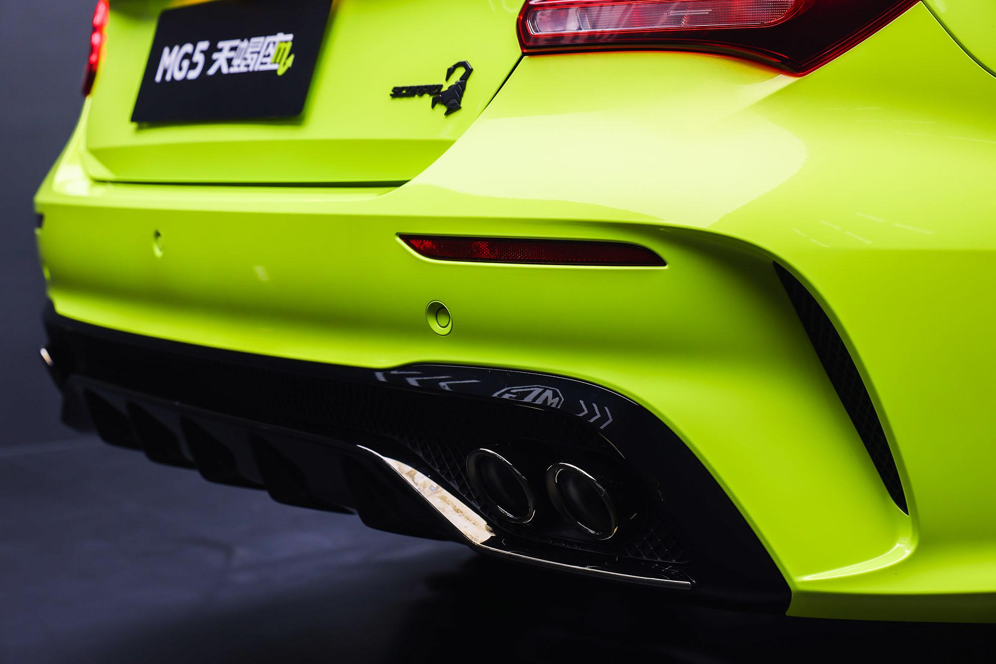 真天蝎排气声浪,mg5天蝎座和uni-v声浪