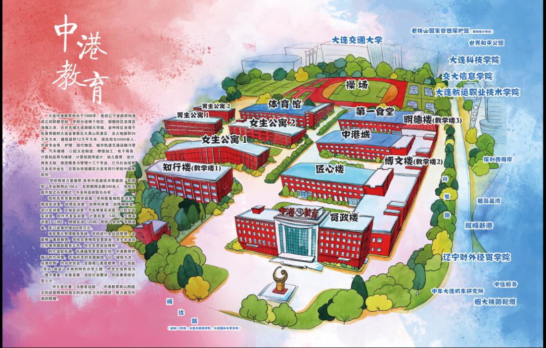 大连中港学校在哪里,大连中港教育学校好吗