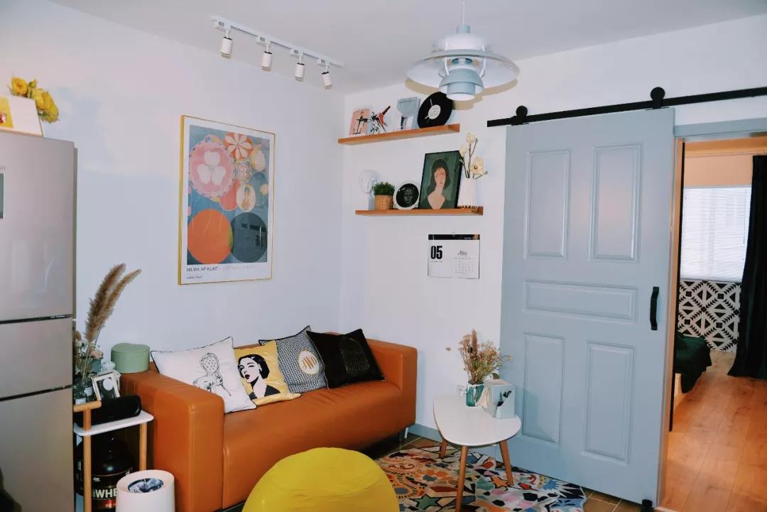 杭州女主晒38㎡小宅，干净又治愈，被邻居夸赞像样板间，太美了