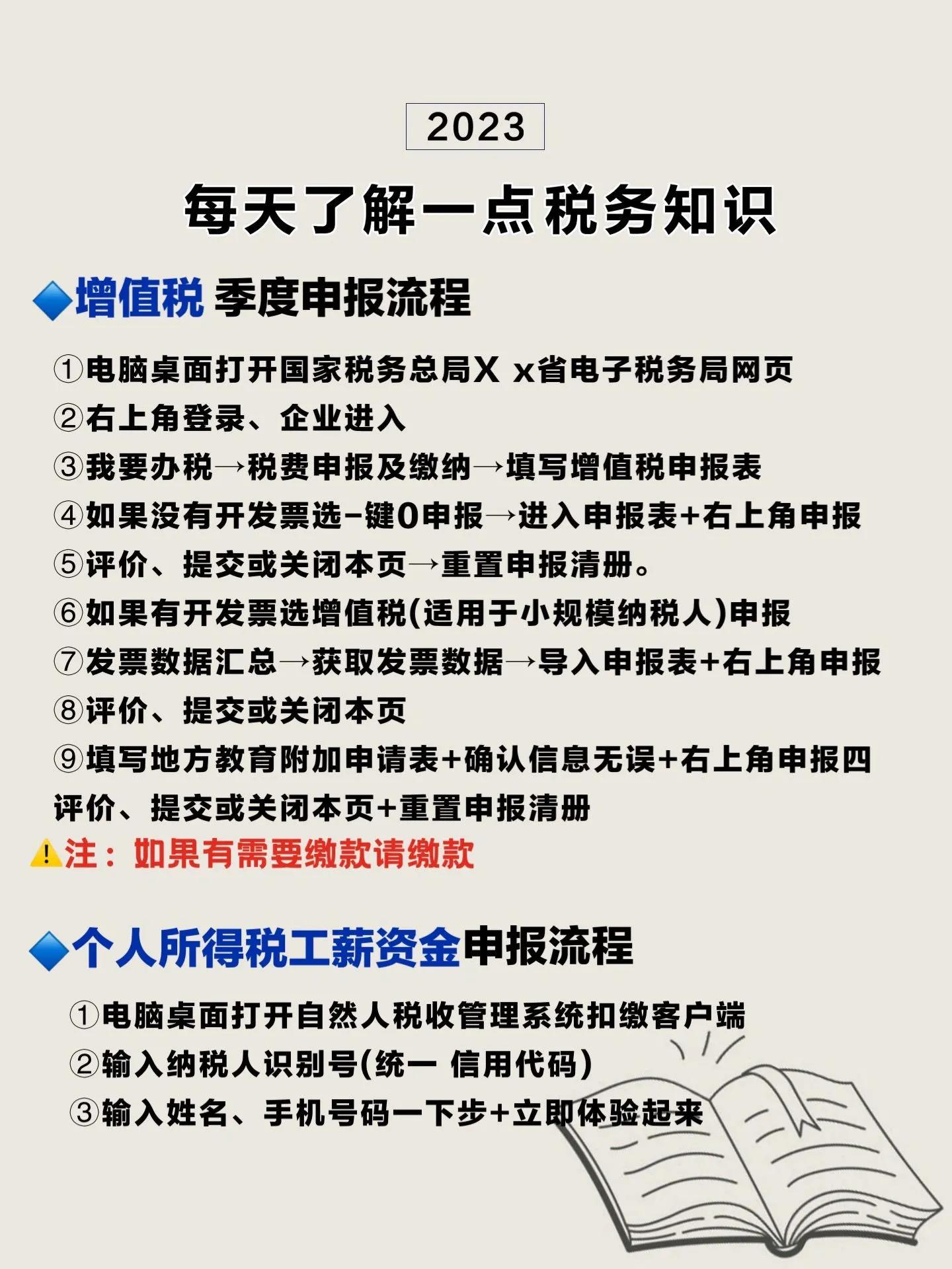 纳税报税的基本操作细节流程,纳税申报流程详细步骤详解