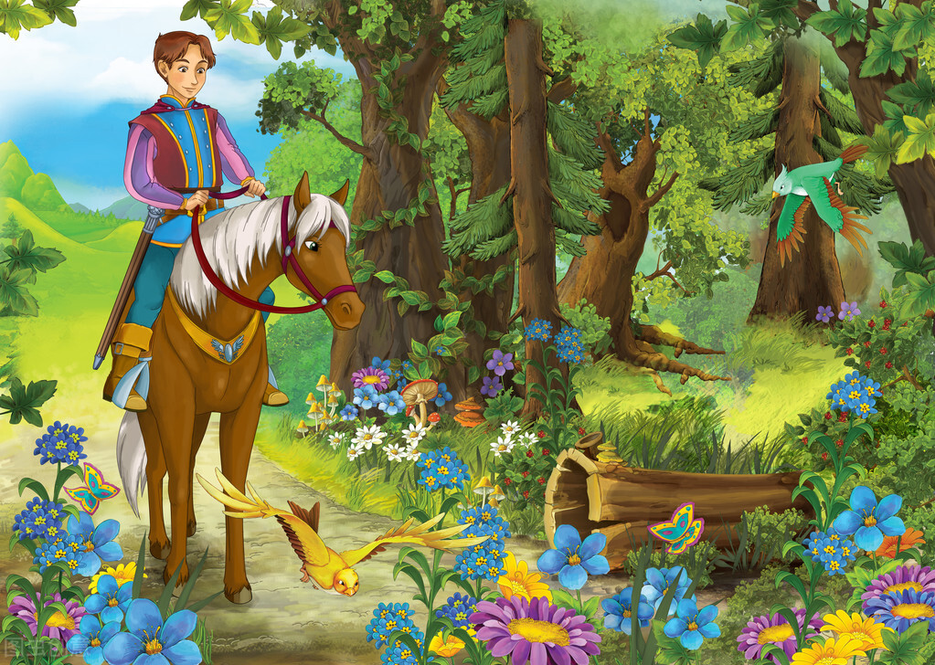 童话故事白马王子,童话故事白马王子台词