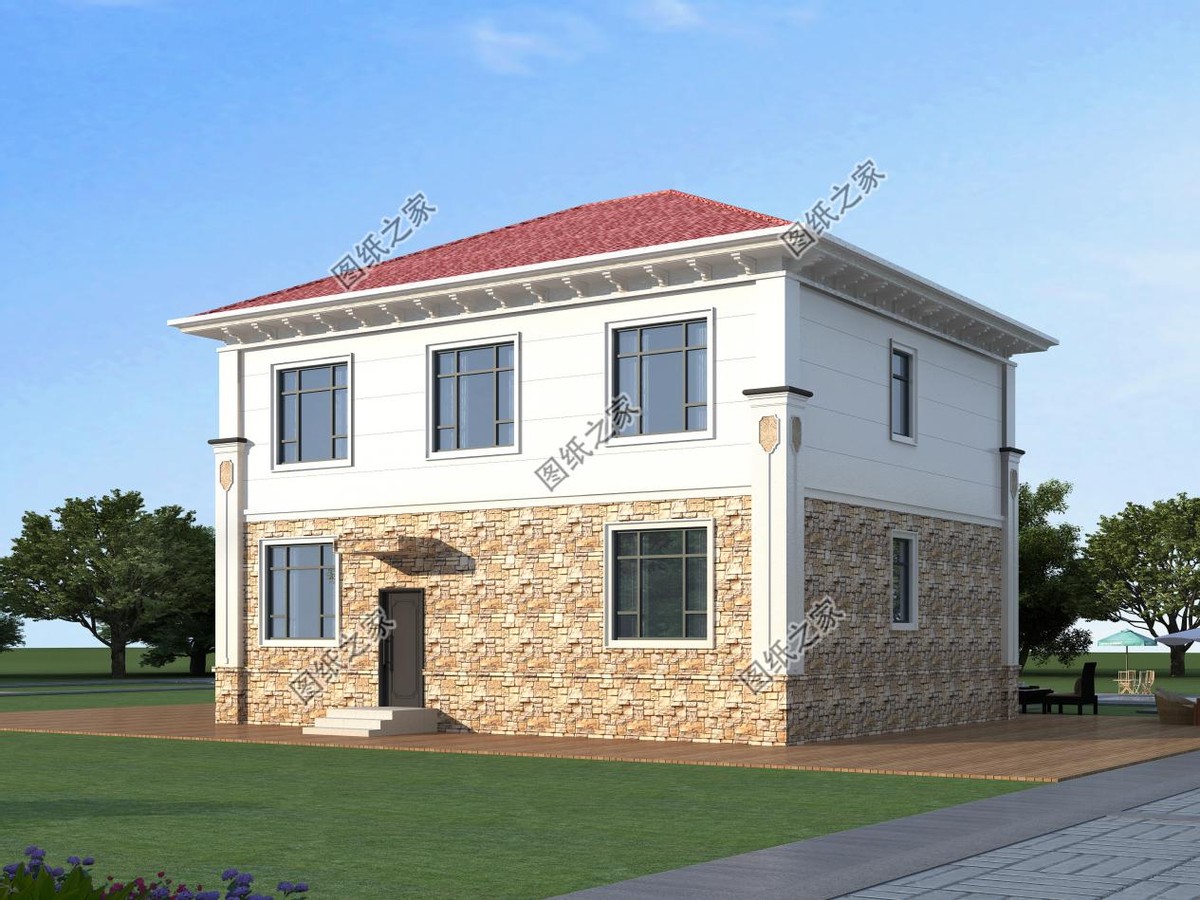 农村自建房坡屋顶简单好看设计,自建房坡屋顶设计效果图大全