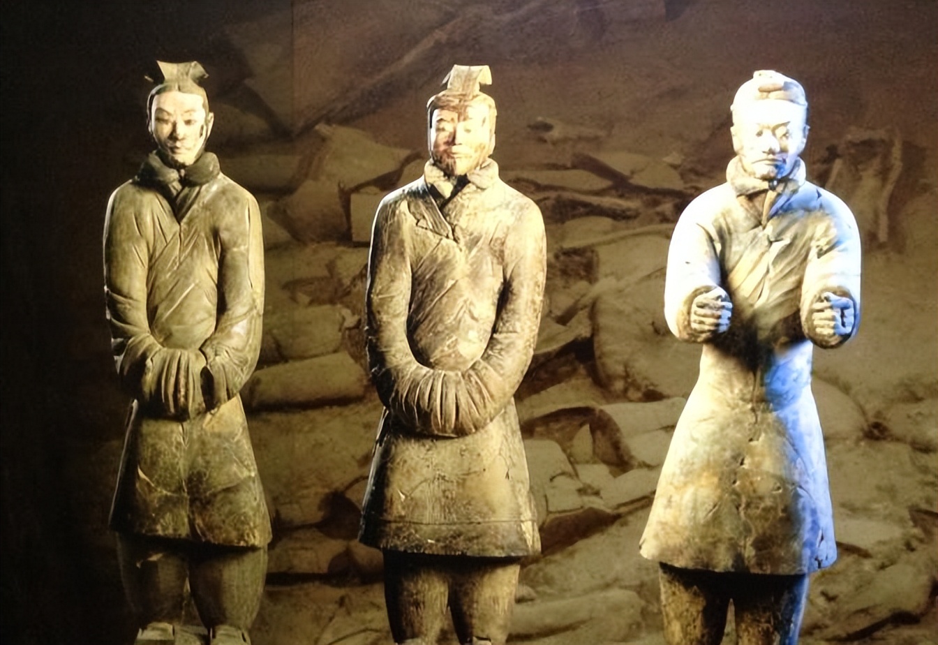 秦朝兵马俑艺术特征有哪些,秦始皇兵马俑复原彩绘