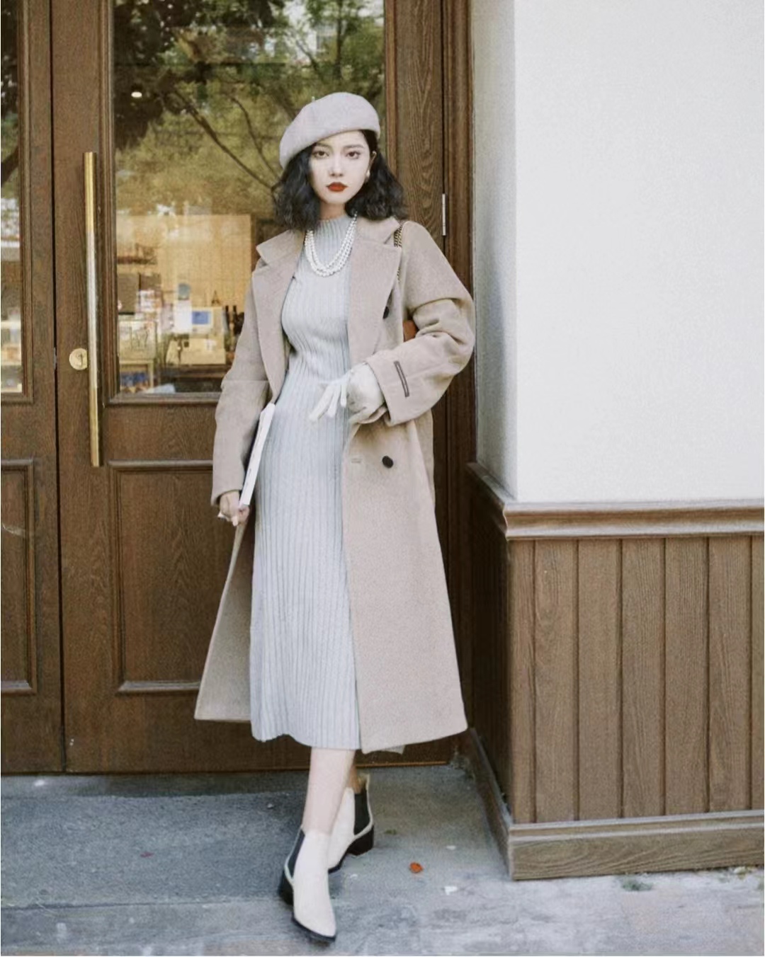 法式穿搭高级气质40岁,27套最时髦的优雅法式风穿搭