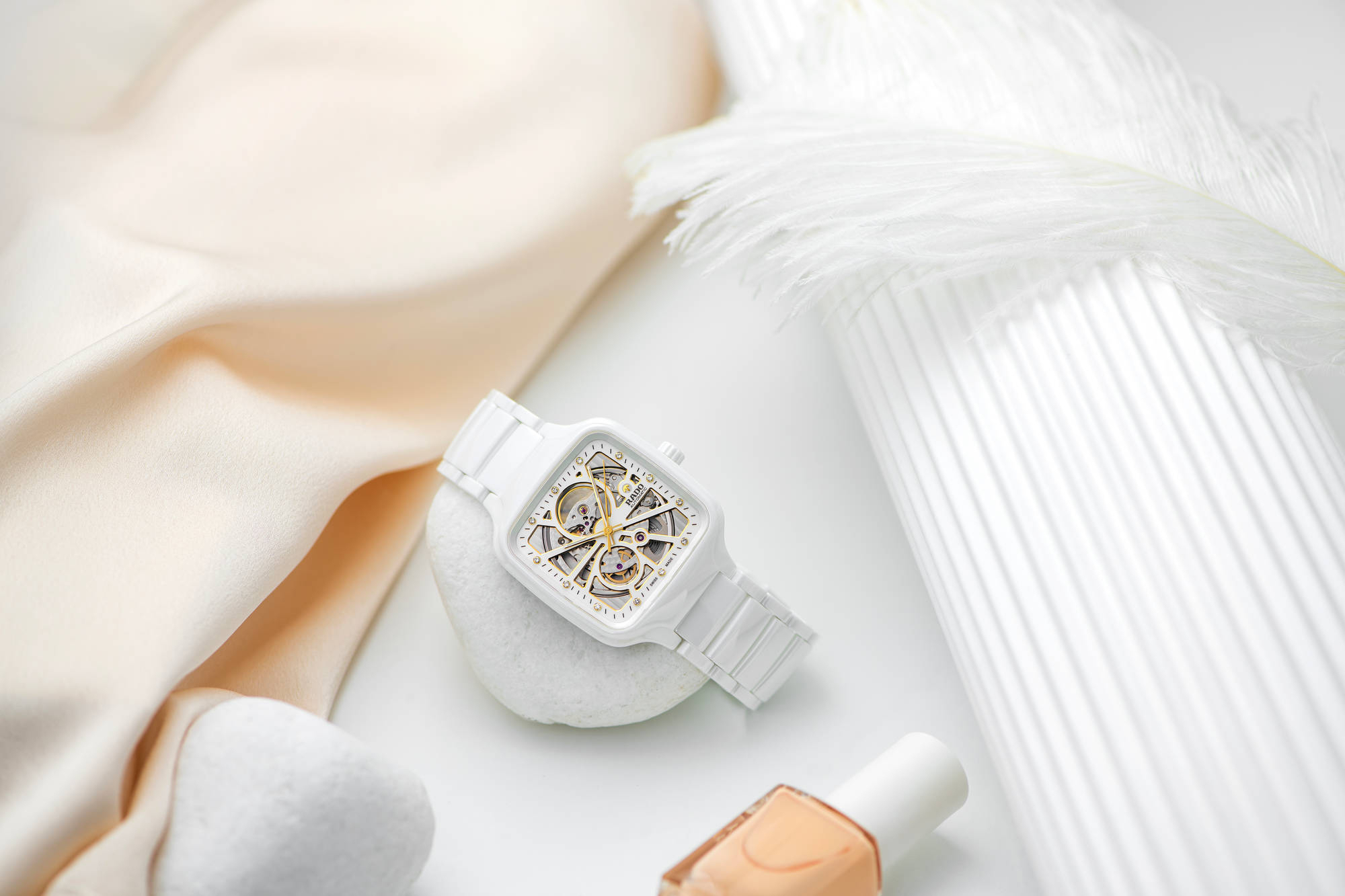 rado瑞士雷达表晶萃系列女腕表,奢侈品手表雷达