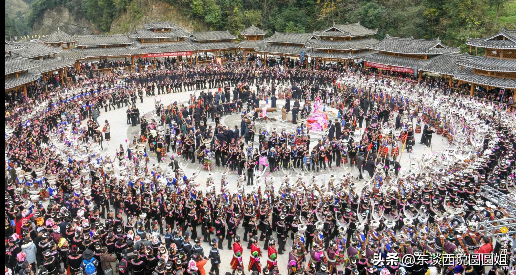 贵州水司楼高清大图片,贵州净心谷景区水司楼