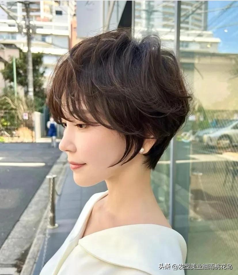 日系短发发型女圆脸,适合圆脸女生的超a日系短发