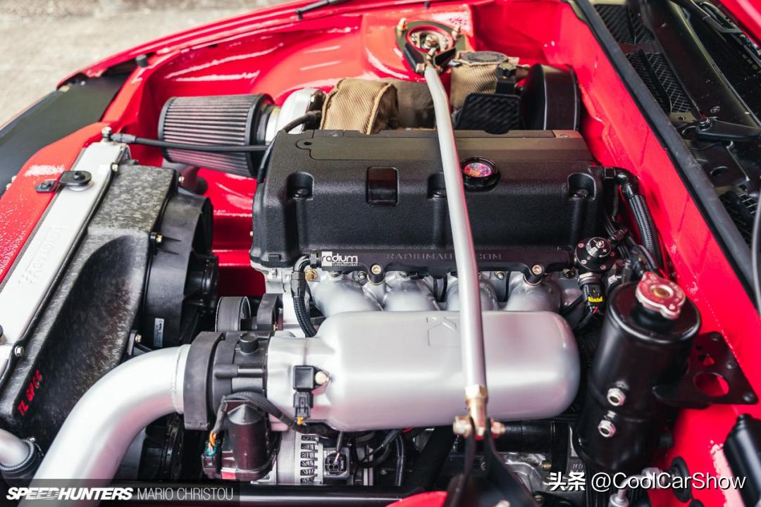 玩异种移植的日产S13！涡轮K24竟与宝马DCT变速箱如此般配！