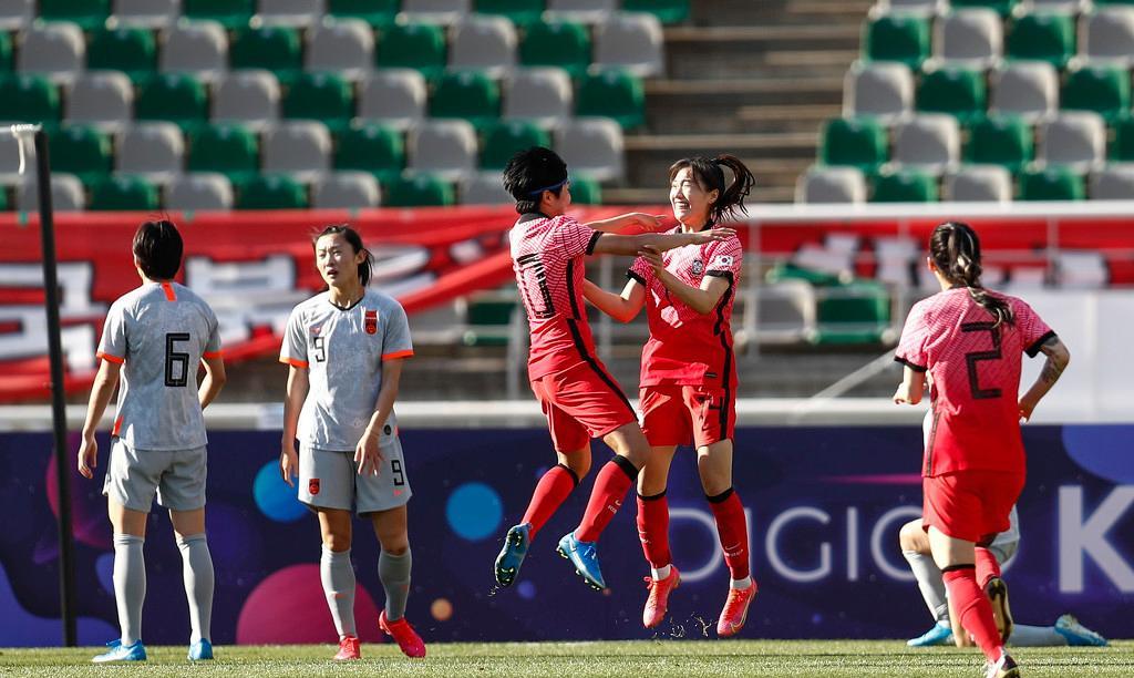 韩国女足收获亚军也创造新的历史,女足历史上逆转