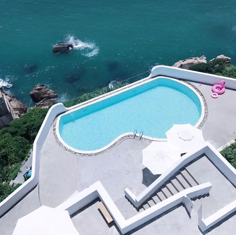 离上海一个小时车程的海边民宿,圣托里尼云上东山海景民宿优惠