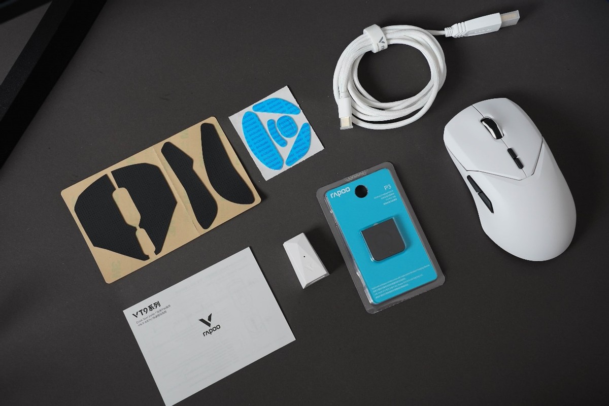 vt9pro鼠标测评,雷柏发布vt9无线鼠标白色版