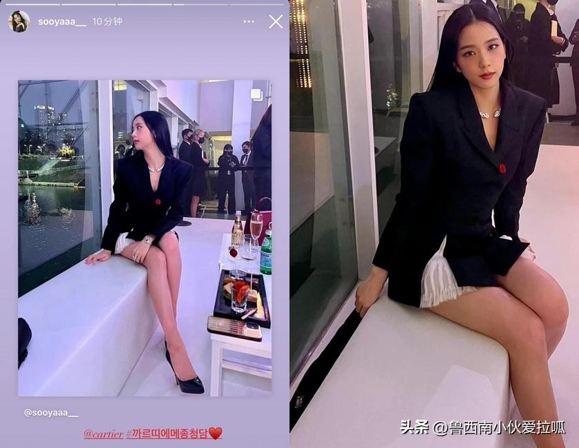 jisoo卡地亚为啥不推封面,金智秀jisoo出席迪奥卡地亚活动