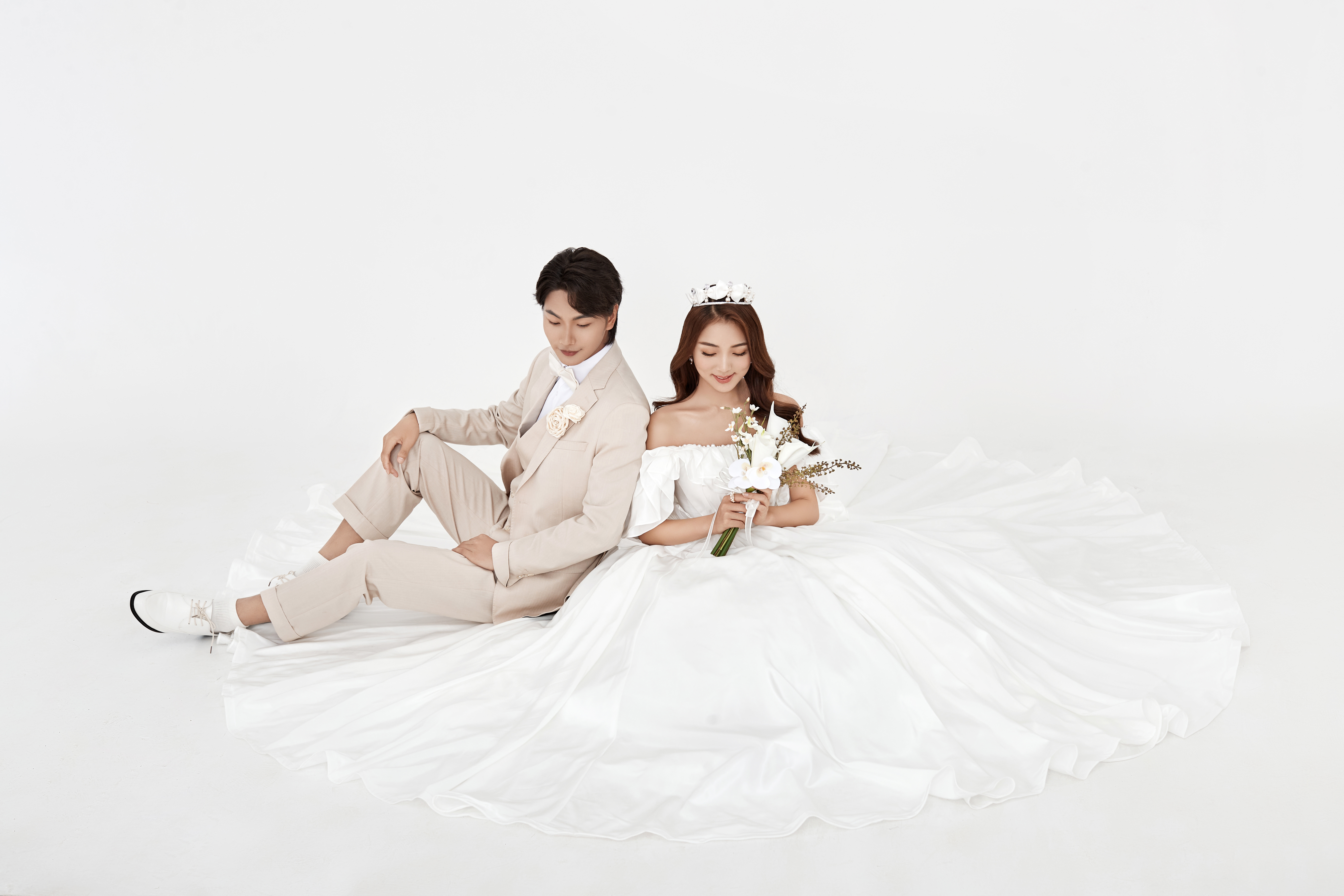 完美嫁衣的婚纱照去哪里查看,婚纱摄影过程和成片