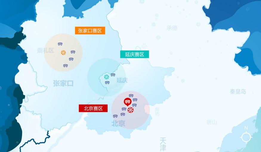 北京冬奥会会标的设计意图,北京冬奥会的场馆设计思路