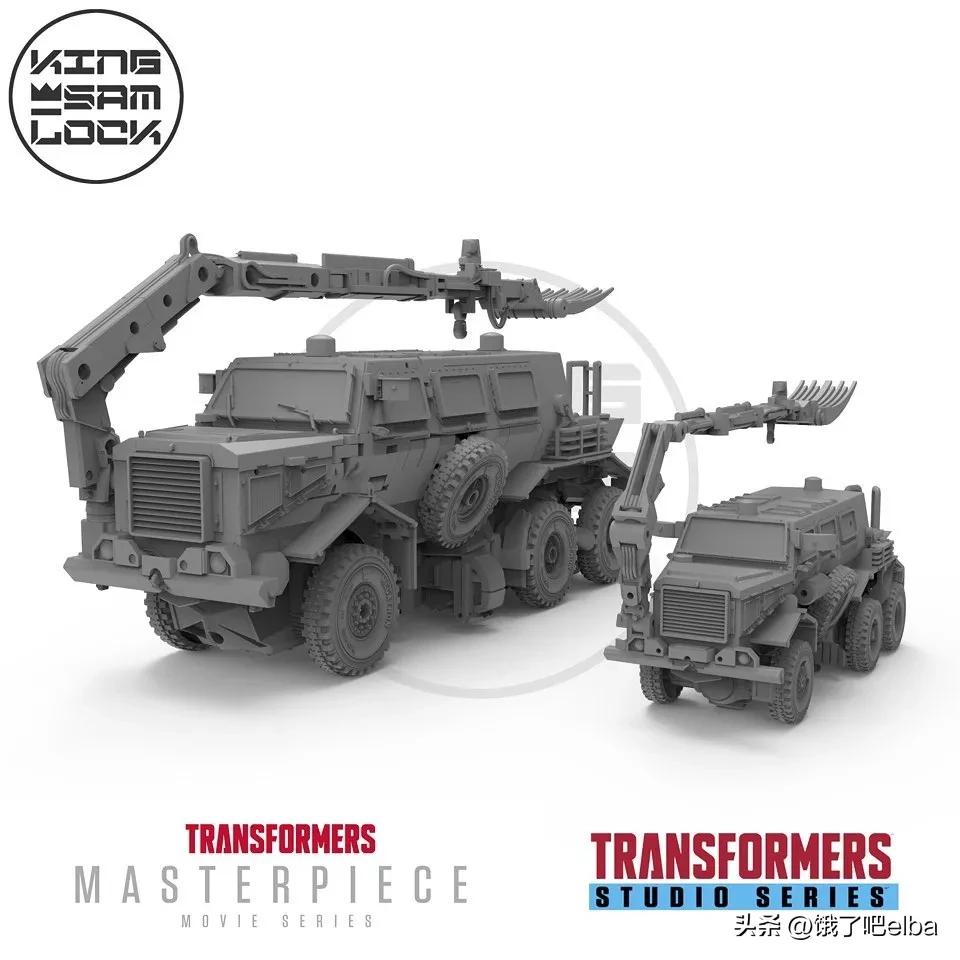 变形金刚玩具拍摄细节,变形金刚mp14红色警报变形过程