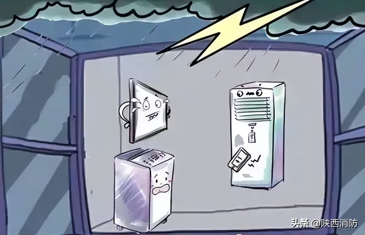 夏季防暴雨防雷电相关常识,雷雨天气消防安全知识
