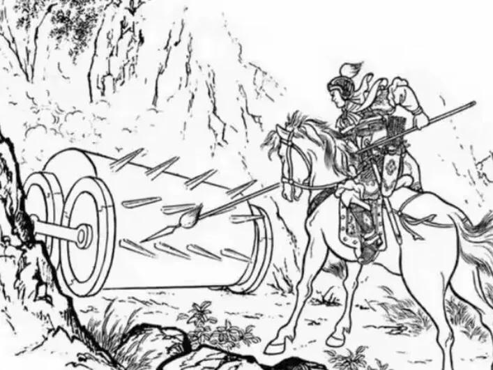 高宠被最后一辆铁滑车压死,高宠陷入滑车阵视频