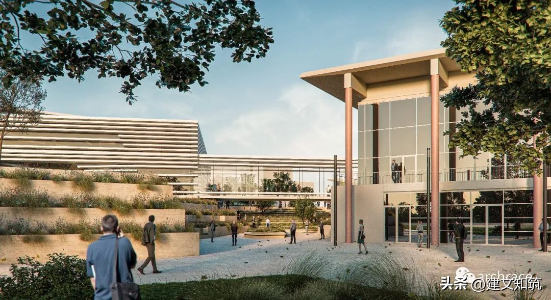 kadawittfeldarchitektur赢得萨尔布吕肯会议中心（MKK）设计竞赛