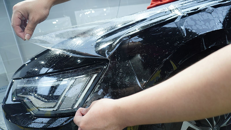 自己动手汽车隐形车衣贴膜,自动动手贴隐形车衣