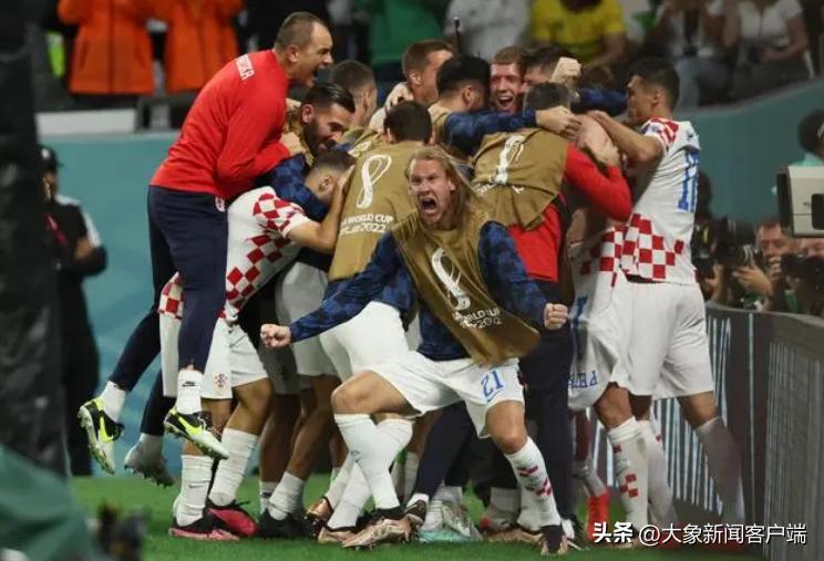 2022世界杯巴西vs克罗地亚点球大战,克罗地亚点球现场激动时刻