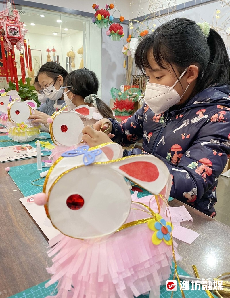 年中庆diy花灯活动,元宵花灯diy活动照片