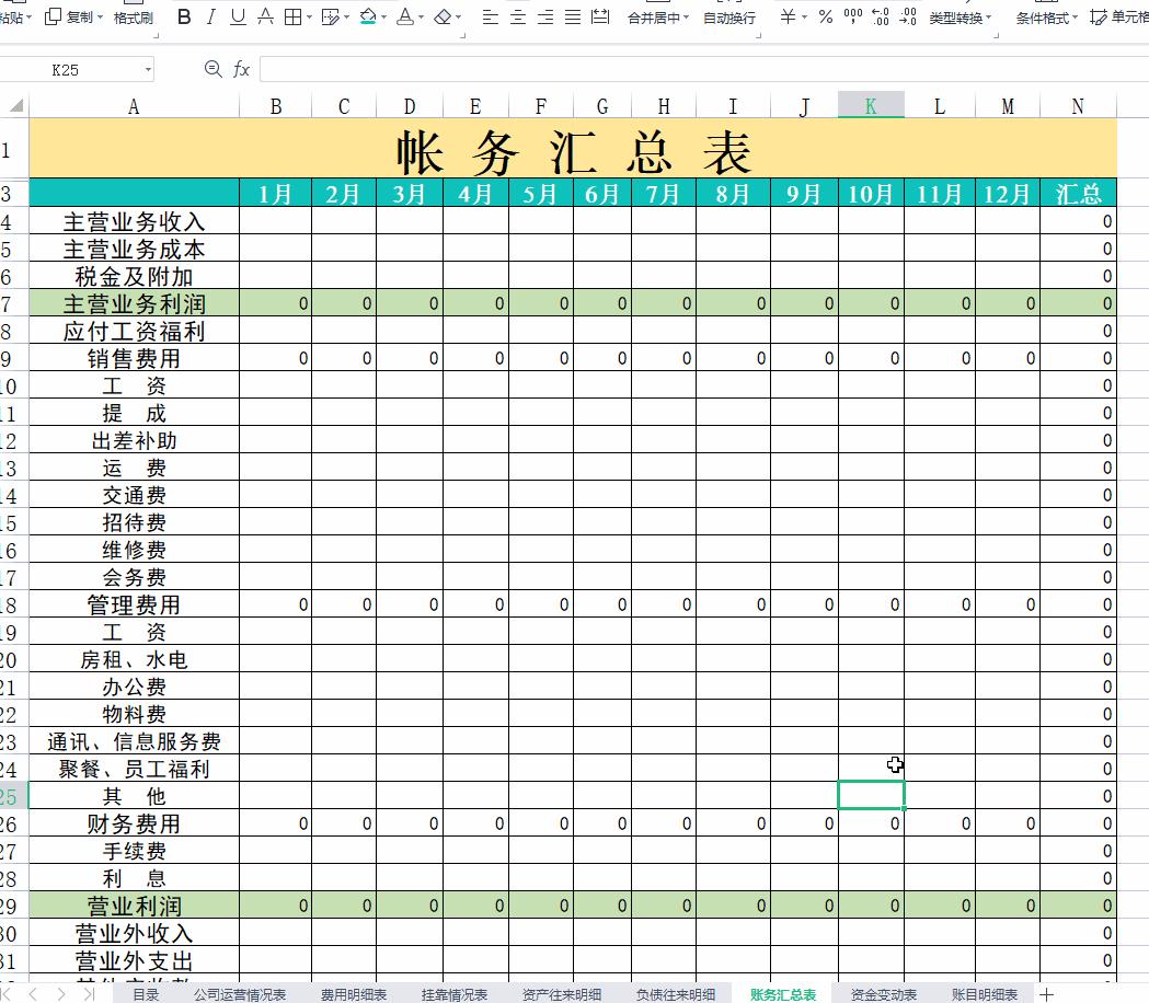 内账会计必须会做哪些表格,会计做内账流程和步骤