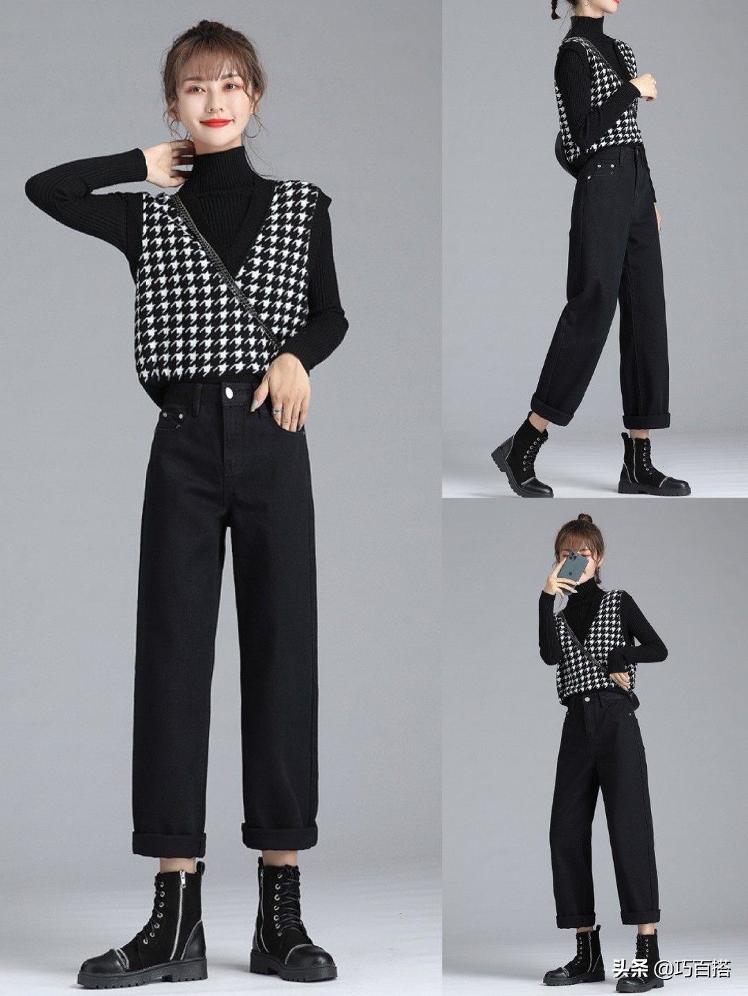 今年牛仔裤冬天流行的最新穿搭,今年秋冬季最流行什么样的牛仔裤