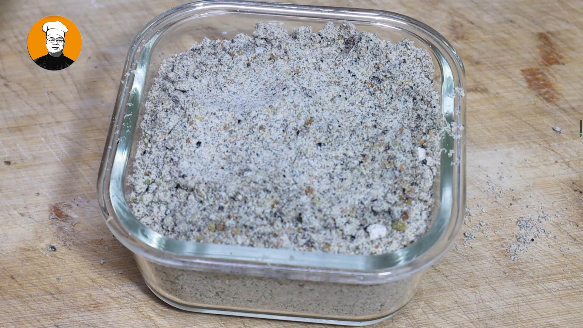 五谷早餐粉怎么自己做,自制黑芝麻早餐粉