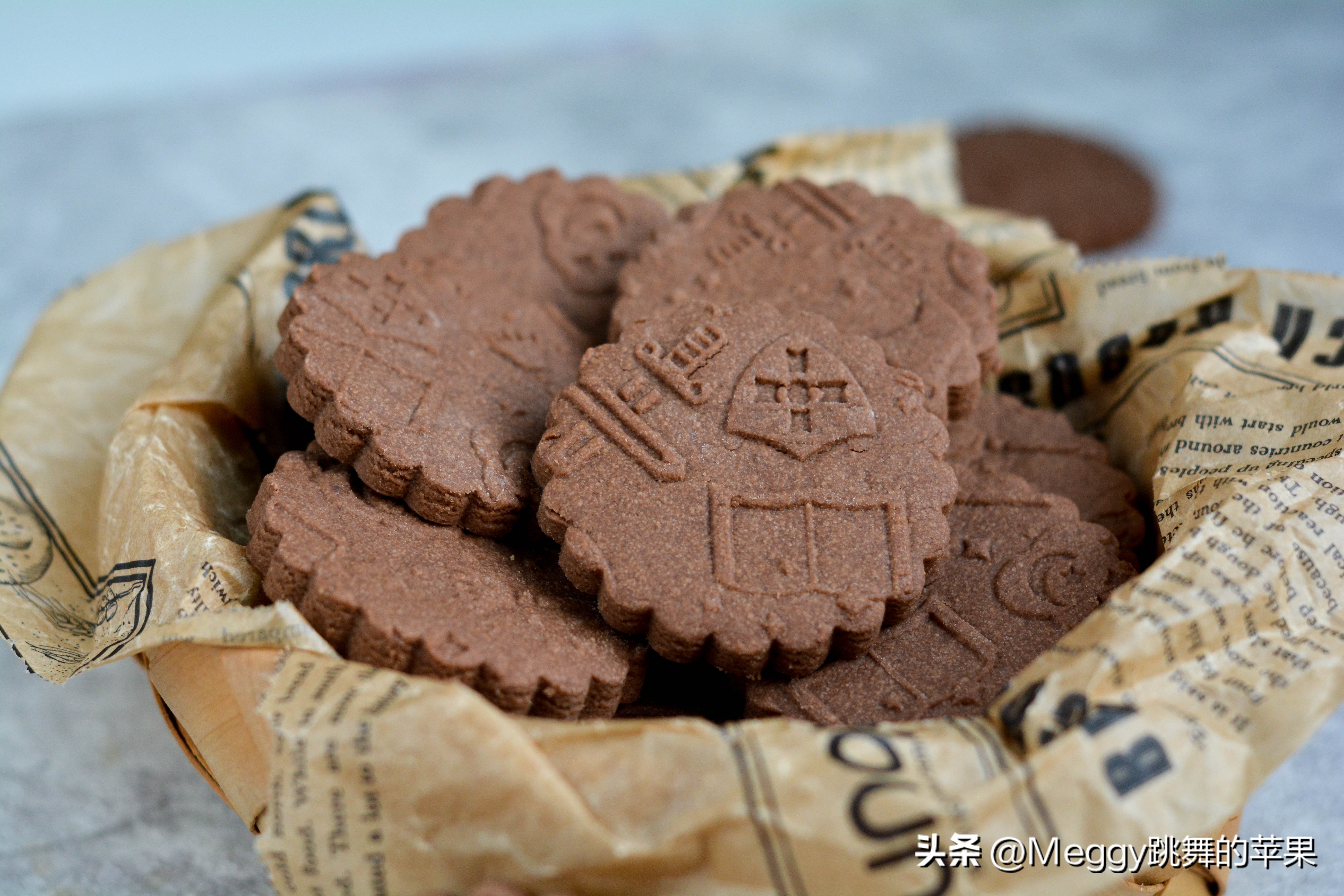 万圣节曲奇饼干烤箱做法,可可饼干烘焙