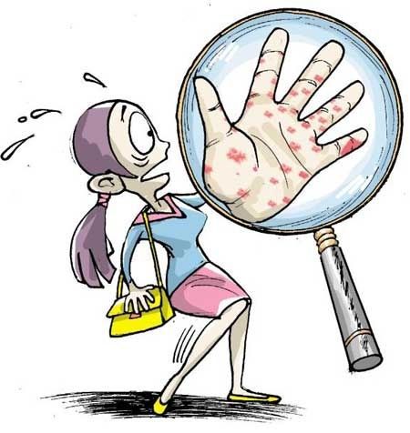 接触性皮炎在家怎么处理,手部接触性皮炎怎么治疗好得快